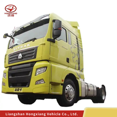 8.2T 말력 &gt;450hp 트럭 트랙터 트레일러 헤드