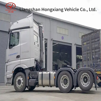 8.2T 말력 &gt;450hp 트럭 트랙터 트레일러 헤드