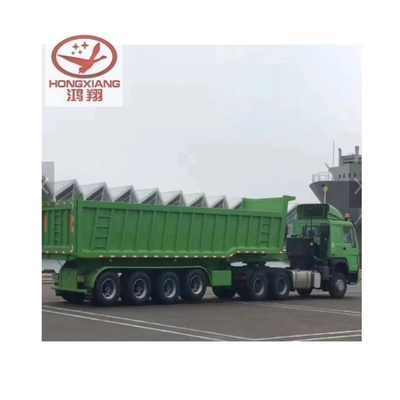 평면 반 트럭 트레일러 25cbm 32cbm