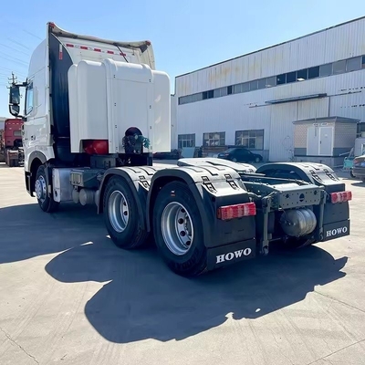 6X4 430HP 트랙터 트럭 Sinotruk HOWO A7 T7 자동 변속기 트랙터 헤드 1