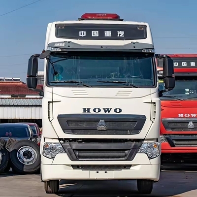 6X4 430HP 트랙터 트럭 Sinotruk HOWO A7 T7 자동 변속기 트랙터 헤드 1