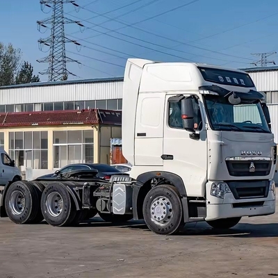 380HP Sinotruk HOWO A7 T7 트랙터 트럭 6X4 10 타이어 1 년 판매 후 서비스