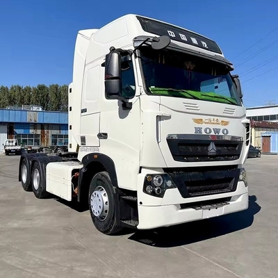 HOWO A7 T7 LNG CNG 트랙터 트럭 유로3 1 년 판매 후 서비스 사용자 정의