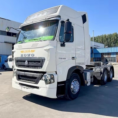 시노트룩 CNG HOWO T7 6X4 트랙터 트럭 헤드