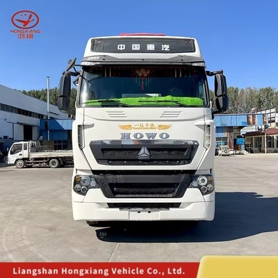 1년 판매 후 서비스 CNG 6X4 트랙터 HOWO T7 유로 5 트랙터 머리와 좌석 ≤5