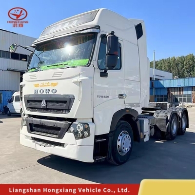 GCC 인증 HOWO T7 LNG CNG 캐스케드 트레일러 트랙터 트럭 엔진 용량&gt;8L