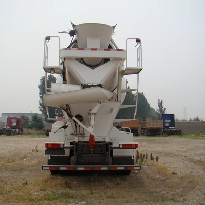 6x4 HOWO 중용 10-12m3 시멘트 콘크리트 믹서 탱크 트럭 300-400hp