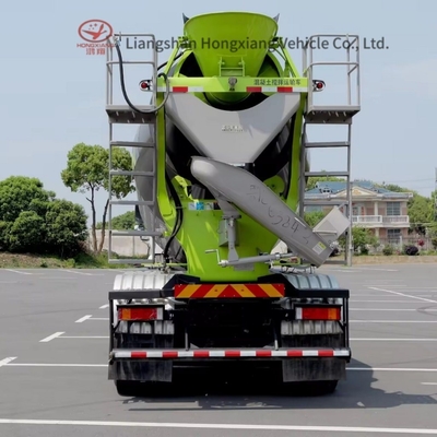 4 축 300-400hp 수동 창자 자부하 콘크리트 믹서 트럭