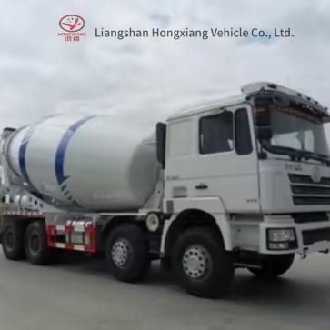 300-400hp 4 축 Hino700 콘크리트 믹서 트럭과 디자인 무거운 트럭