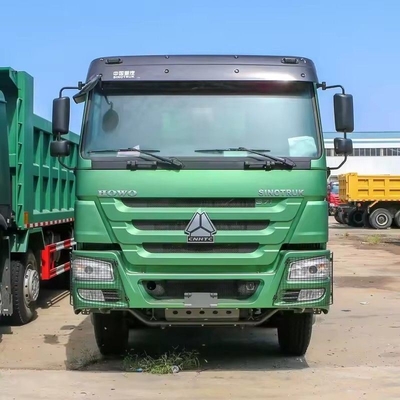 10.2톤 튜브리스 타이어 디자인 사용 된 Sinotruk HOWO Shacman 6X4 371HP 375HP 덤프 트럭 틱퍼