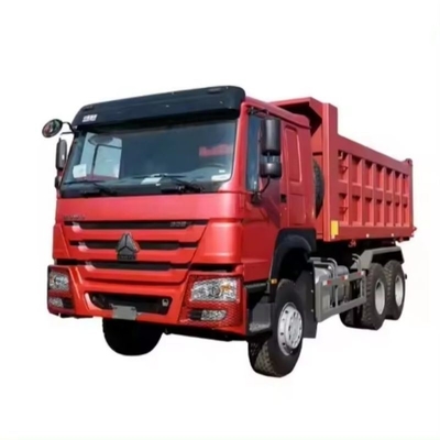 10.2톤 튜브리스 타이어 디자인 사용 된 Sinotruk HOWO Shacman 6X4 371HP 375HP 덤프 트럭 틱퍼