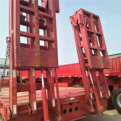5 축의 낮은 침대 운송 반 트레일러 Ljn9801tdp 14 타이어 번호와 2240mm 경로