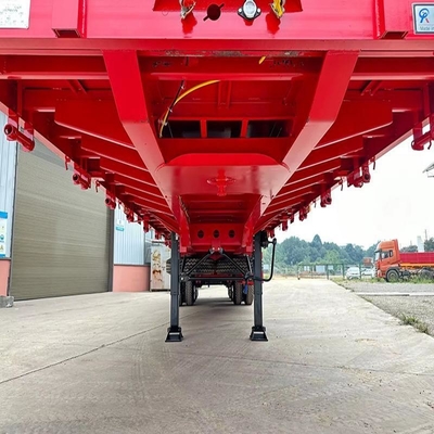 2.3 Axle Gooseneck ABS 안티블럭 제동 시스템 없이 사용 된 로보이 로브 베드 트레일러