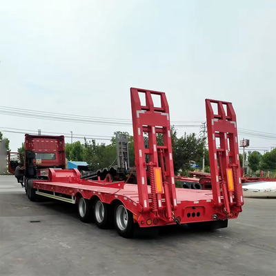 20FT 컨테이너 차시 낮은 침대 수하물 트럭 공항 ATV Ca 수하물 트레일러 발판 1820mm