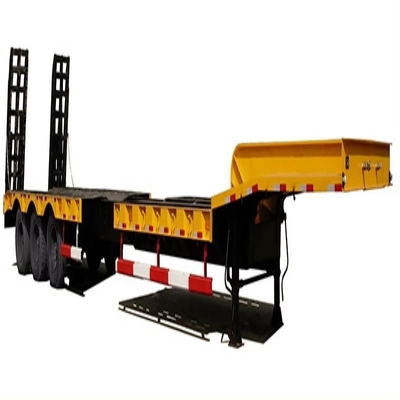50 톤 20FT 40FT 50FT 53 피트 컨테이너 체시 평면 반 트레일러 1820mm 레이더