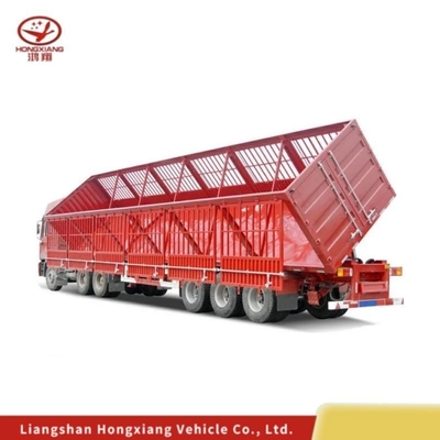8.12.16 타이어 번호 2Axle Tipper Semi-Trailer CE 인증과 함께 덤프 반 트레일러