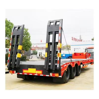 3 축 60t 로브보이 트레일러 트레일러 2240mm 착륙 다리 반 트레일러 운송 수동
