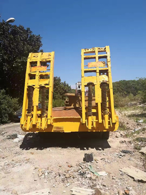 5 축 60tons 80tons 운송 플래트 베드 반 트레일러 세계 시장에서 40FT 플래트 베드 트레일러