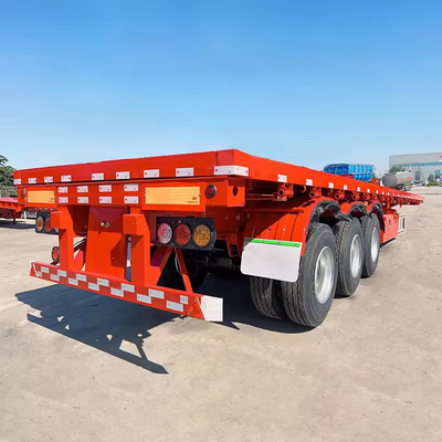 13t Axle 카자흐스탄의 Shengrun 3 4-Axis 낮은 침대 반 트레일러 고객 서비스 상담