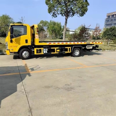 4*2 Wrecker 도로 블록 평면 화물 럭 온라인 기술 지원 및 시장