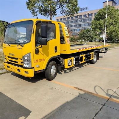 4*2 Wrecker 도로 블록 평면 화물 럭 온라인 기술 지원 및 시장