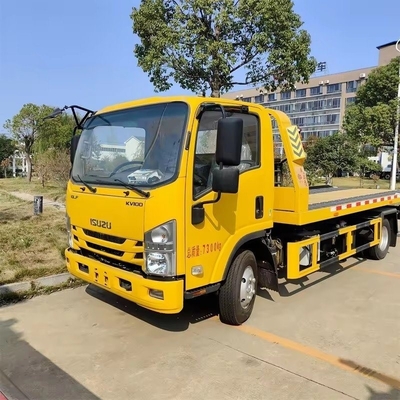 4*2 Wrecker 도로 블록 평면 화물 럭 온라인 기술 지원 및 시장