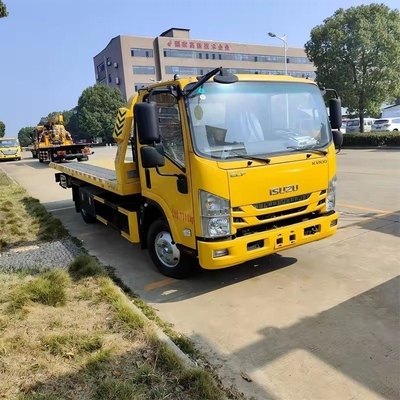 4*2 Wrecker 도로 블록 평면 화물 럭 온라인 기술 지원 및 시장