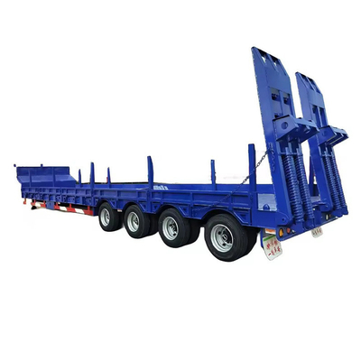 낮은 침대 반 트레일러 40FT 평면 갑판 컨테이너 트레일러 평면 트레일러 트레일러 1820mm