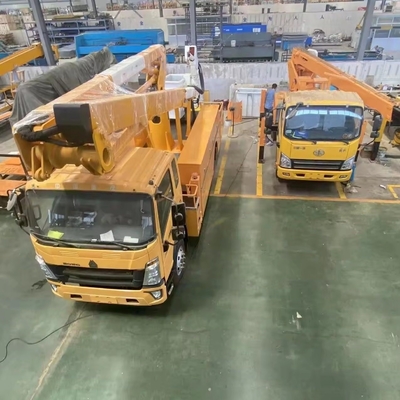 EHL9400Z 4X2 휠 베이스 3800mm 리프트 높이 26m 망원경 붐 항공 작업 차량