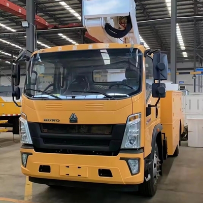 EHL9400Z 4X2 휠 베이스 3800mm 리프트 높이 26m 망원경 붐 항공 작업 차량