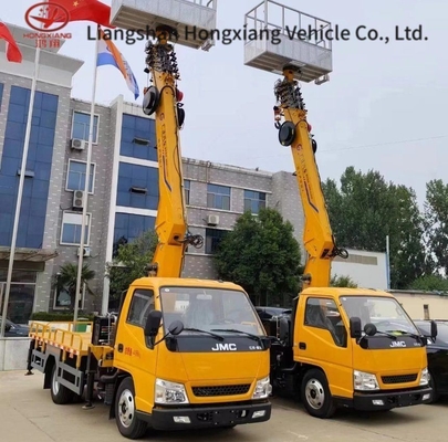 4x2 드라이브 휠과 수압 붐 작업 플랫폼과 함께 공기 플랫폼 Skylift 트럭