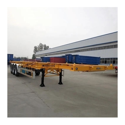이중 선 제동 시스템 (Dual Line Braking System) 을 고정시켜 화물 운송용 반 트레일러