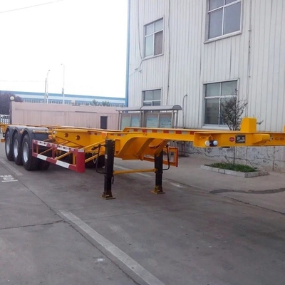 이중 선 제동 시스템 (Dual Line Braking System) 을 고정시켜 화물 운송용 반 트레일러