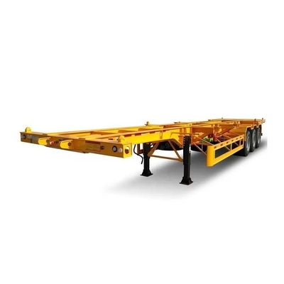 이중 선 제동 시스템 (Dual Line Braking System) 을 고정시켜 화물 운송용 반 트레일러