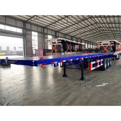 중량급 3 축 40FT 골격 컨테이너 반 트레일러 사용자 정의 색상