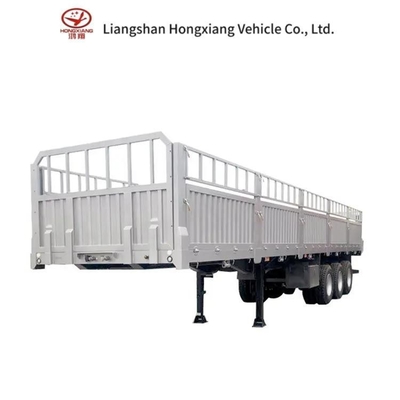 ABS 안티블록 브레이킹 시스템과 울타리 문이 있는 1820mm 레이드 화물 운송 트레일러