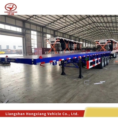 1820mm 레이드 ABS 안티블록 브레이킹 시스템 20FT 40FT 스켈레톤 컨테이너 반 트레일러