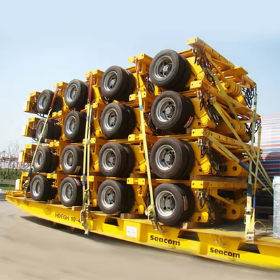 평면 트럭 트레일러 2020 Cimc 판매 40FT Fuwa Axle Cimc 스틸과 반트레일러