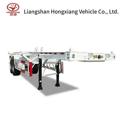 1820mm 레이드 멀티 링크 타입 스켈레톤 반 트레일러