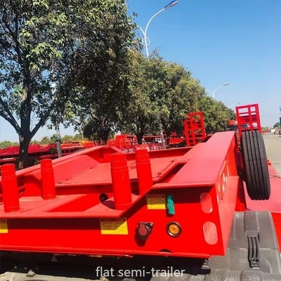 EHL9400ZHX 3 축 40 FT 평면 반 트럭 트레일러